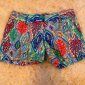 Lilly Pulitzer Callahan shorts 00 let minnow